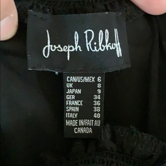 Joseph Ribkoff Off the shoulder blouse size 6 - Picture 4 of 5